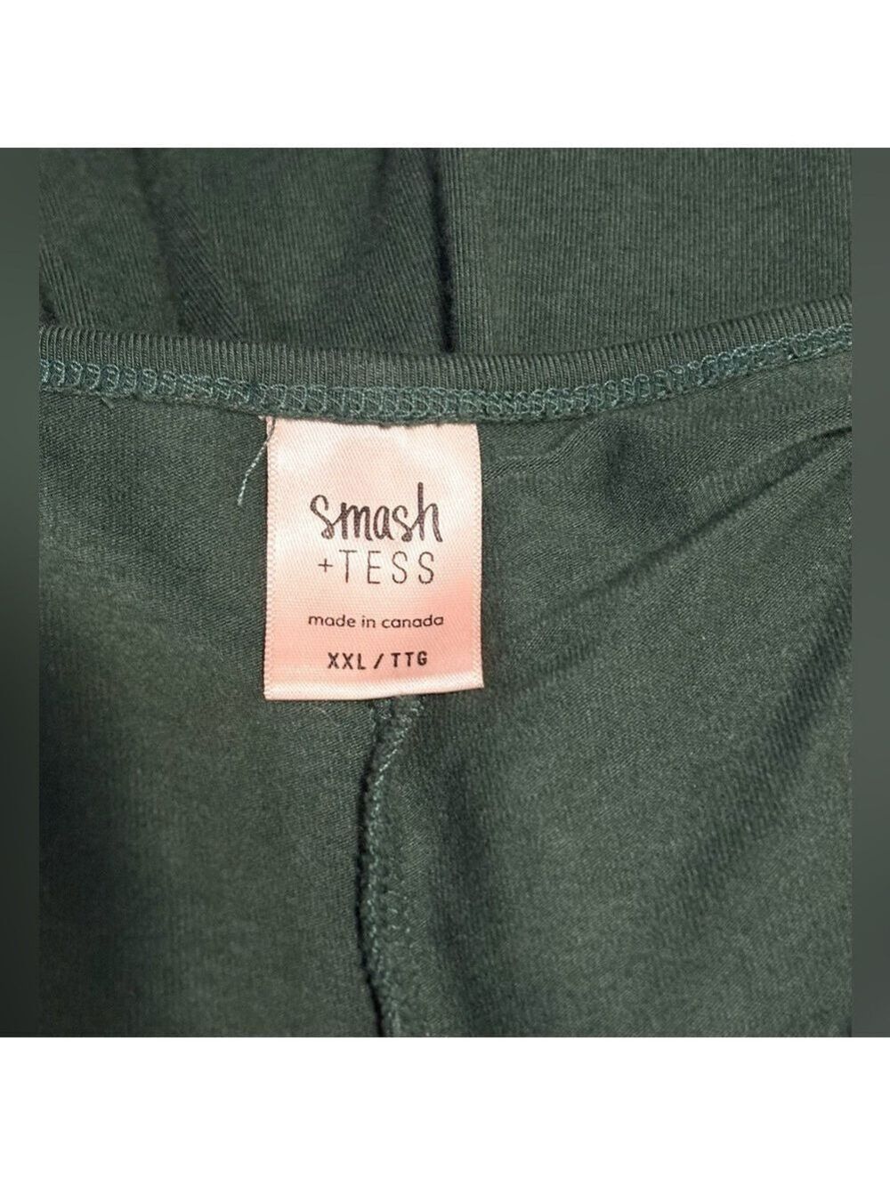 Smash + Tess The Friday Romper Green Long Sleeve Loungewear Onesie Size XXL - Picture 7 of 8